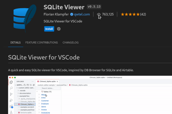 SQLite Viewer