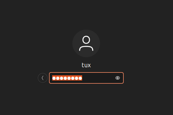 Ubuntu login