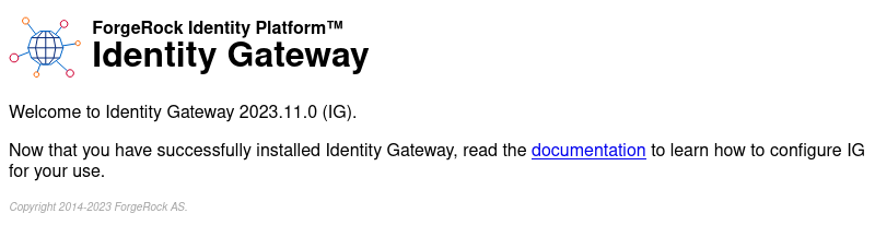 Getting started with ForgeRock Identity Gateway - 01