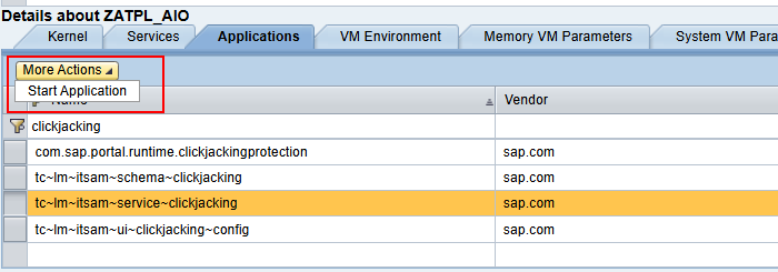 SAP clickjacking step 5