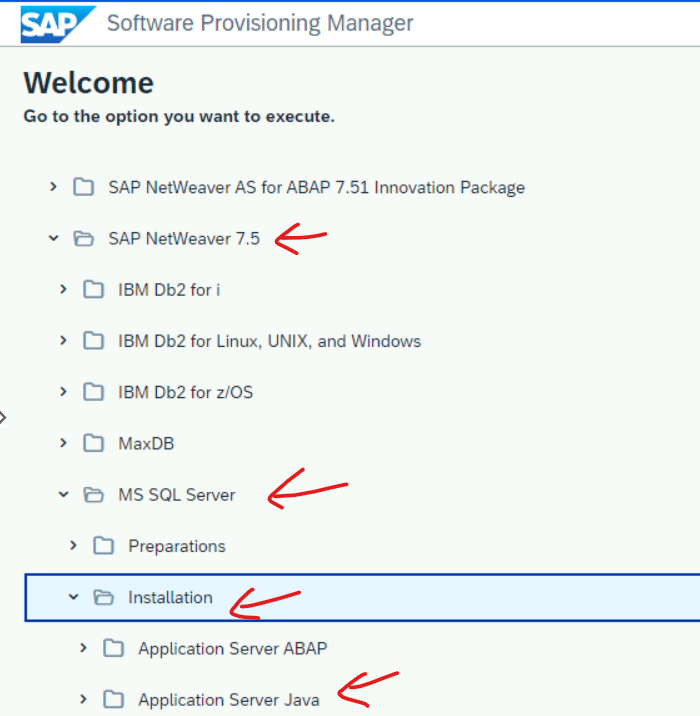 SAP NetWeaver 7.5 installation step 4