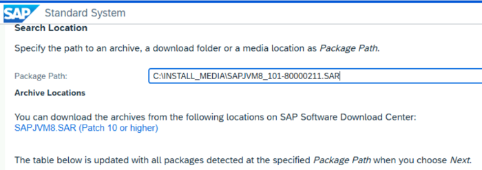 SAP NetWeaver 7.5 installation step 9