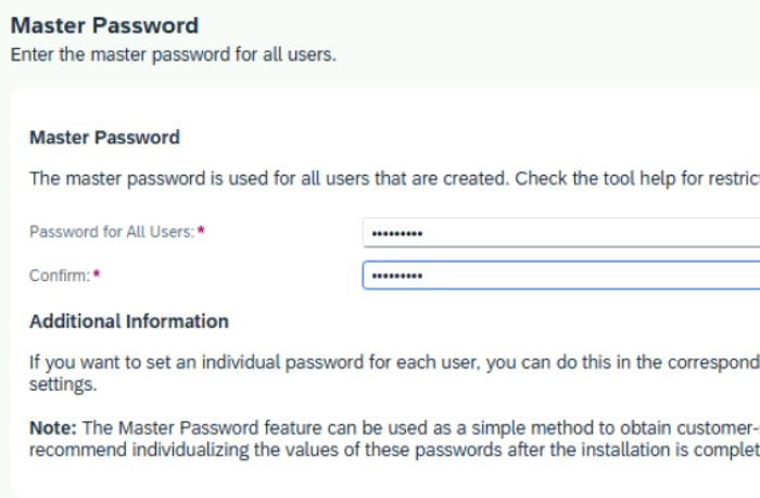 SAP NetWeaver 7.5 installation step 13