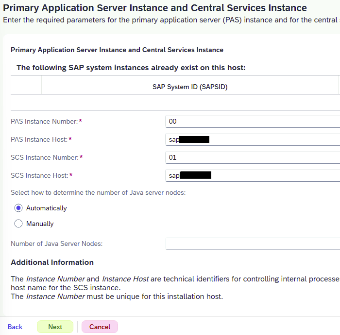 SAP NetWeaver 7.5 installation step 28