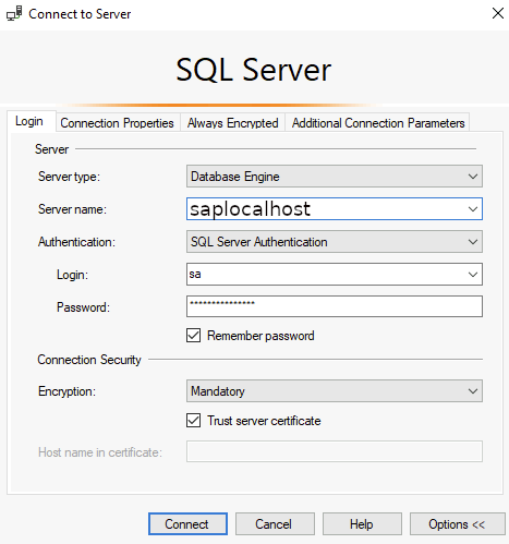 MSSQL 2019 setup step 14