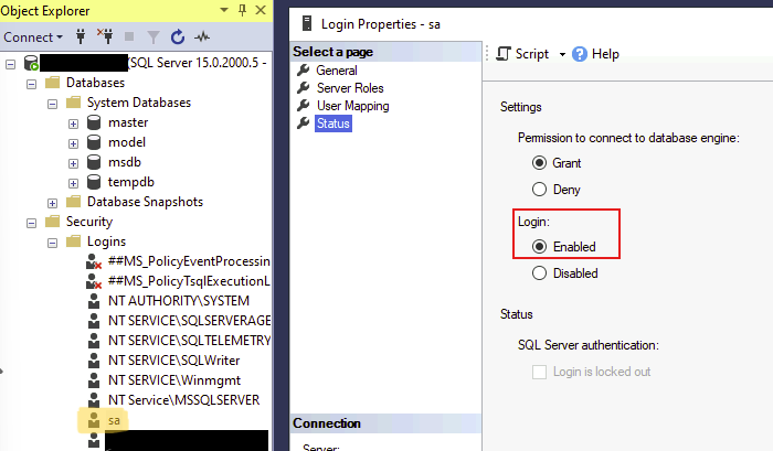 MSSQL 2019 setup step 15