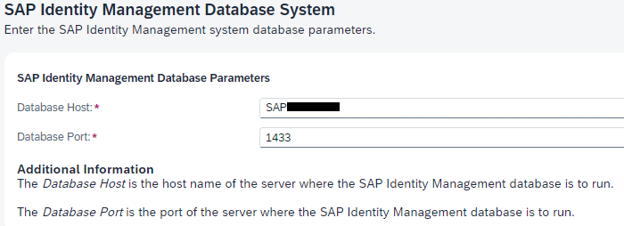 SAP IDM 8 setup step 11