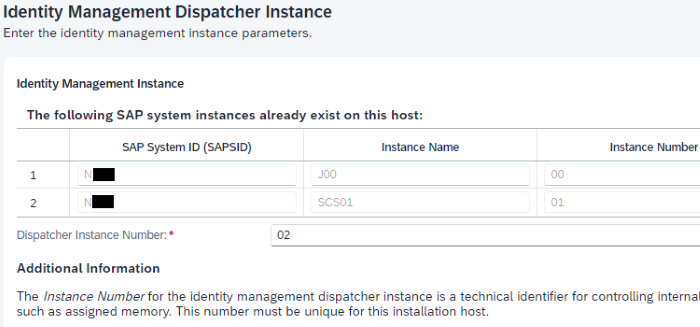 SAP IDM 8 setup step 15