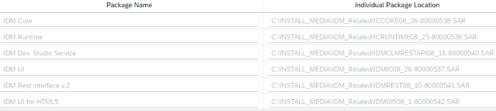 SAP IDM 8 setup step 22