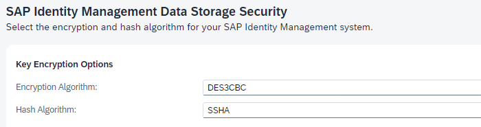 SAP IDM 8 setup step 23