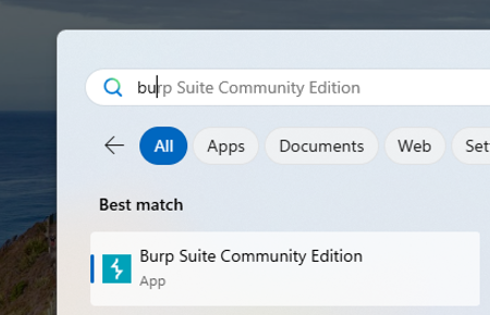 Burp Suite Community Edition